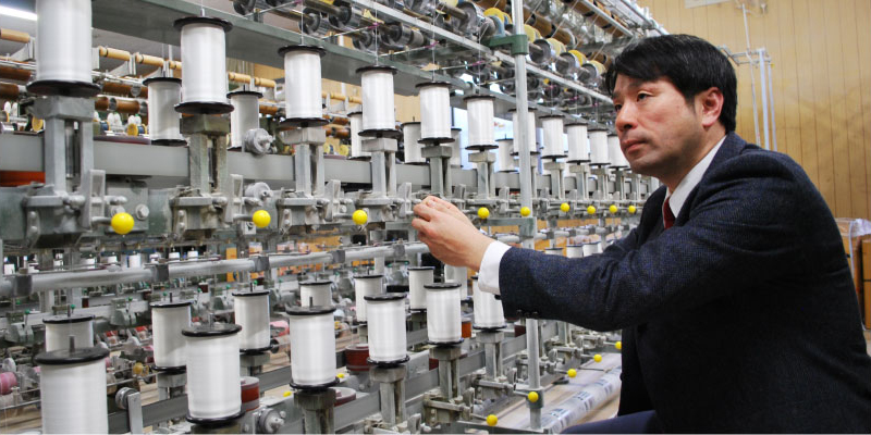 ASANO Fibers Industry co., ltd. President Takahiro Asano